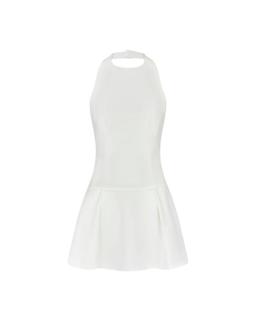 Odd Muse White The Ultimate Muse Dropped Hem Mini Dress