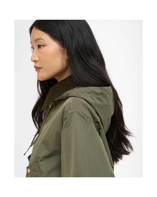 Barbour Green Rain Anorak Jacket