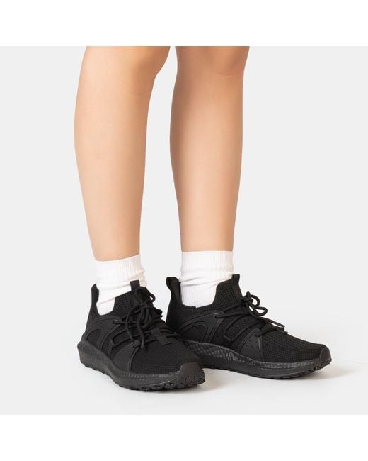 Kappa Black Bronte Ladies Trainers