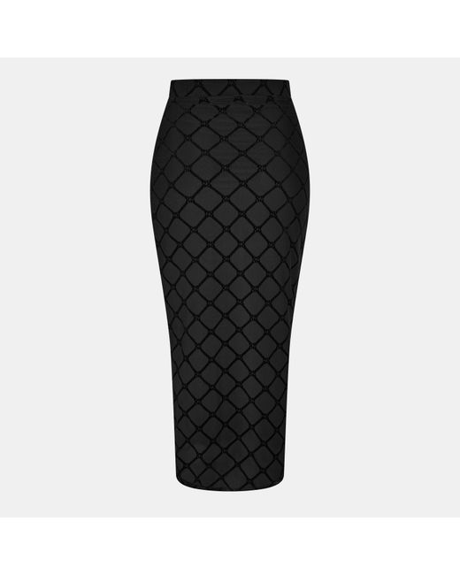 HUGO Black Maxi Nataris Skirt
