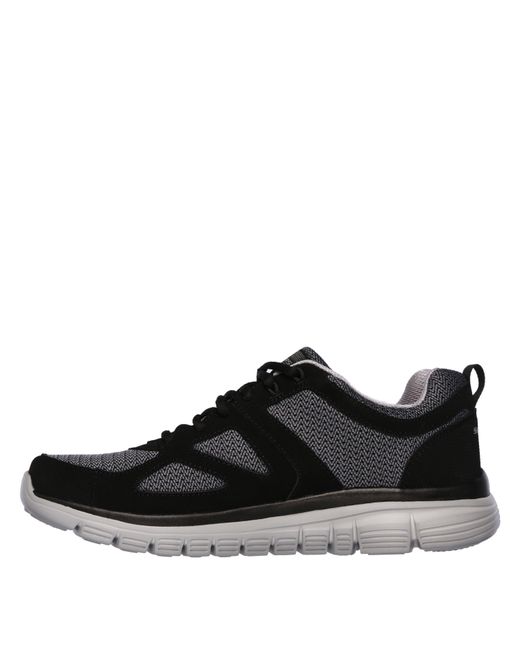 Skechers Black Flex Burns Agoura Trainers for men