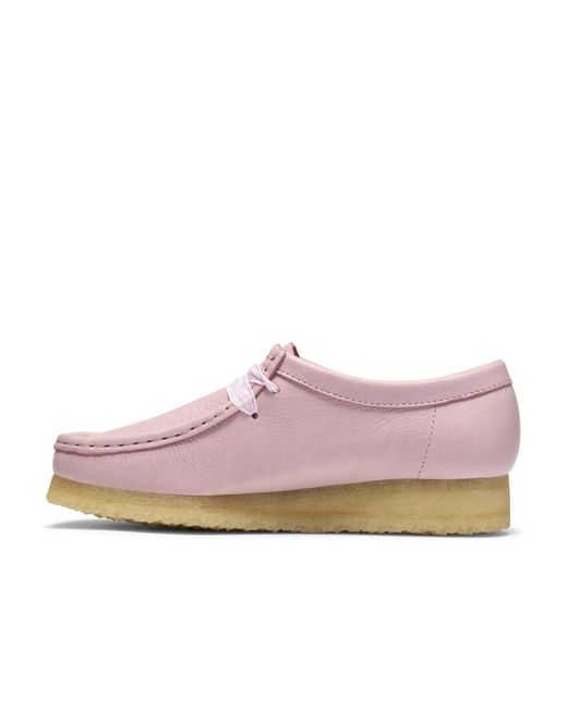 Clarks Pink Moc Toe Formal Shoes