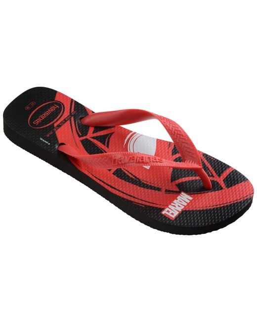Havaianas Red Flip Flops