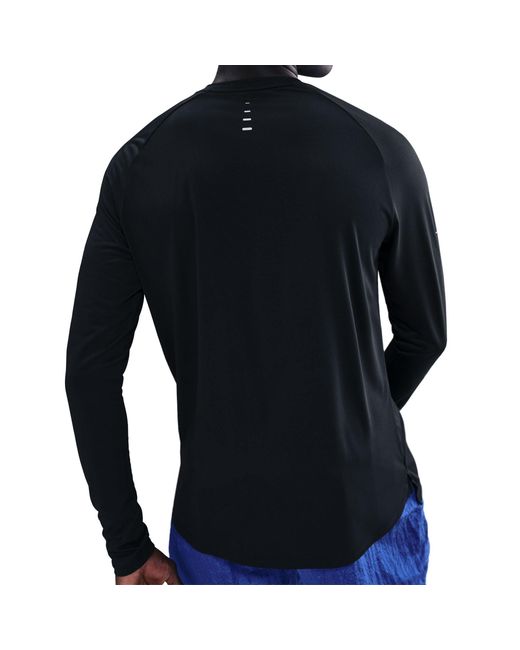 Nike Black Stride 5 Ls Tee Sn64 for men