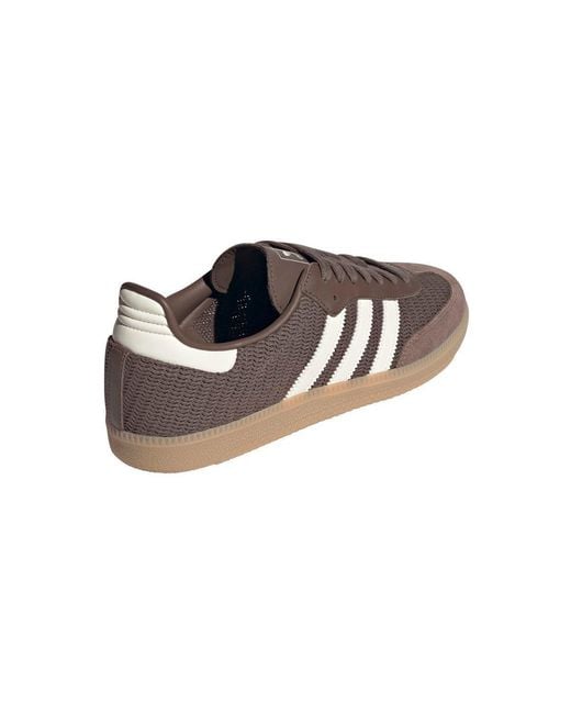 Adidas Originals Brown Adidas Samba Og Trai for men