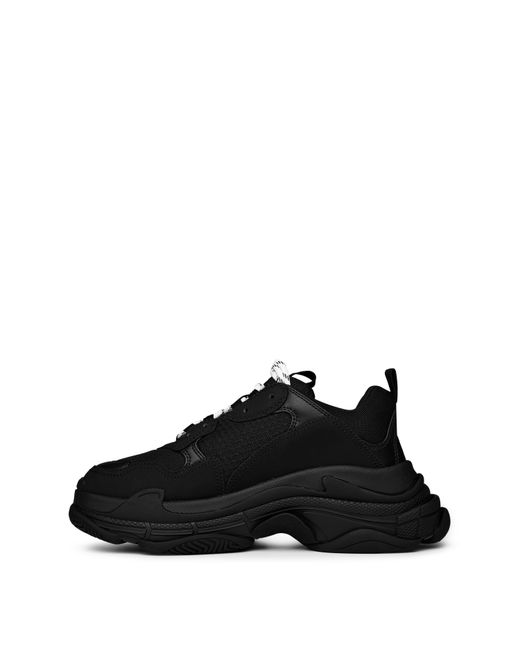 Balenciaga Black Triple S Trainers