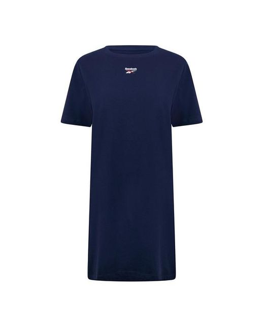 Reebok Blue T-shirt Dress Ld99