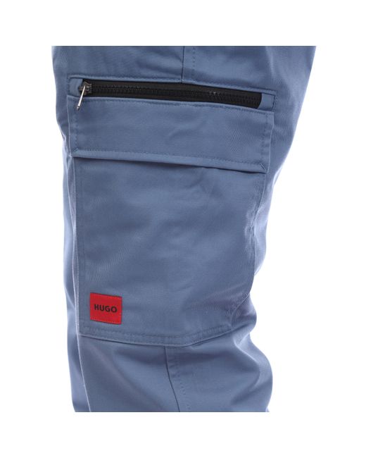 HUGO Blue Glian231D Trousers for men