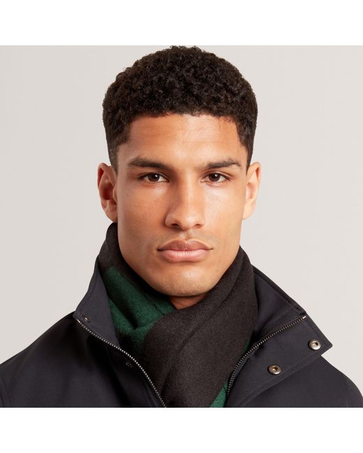 Ted Baker Black Knitted Midweight Scarf