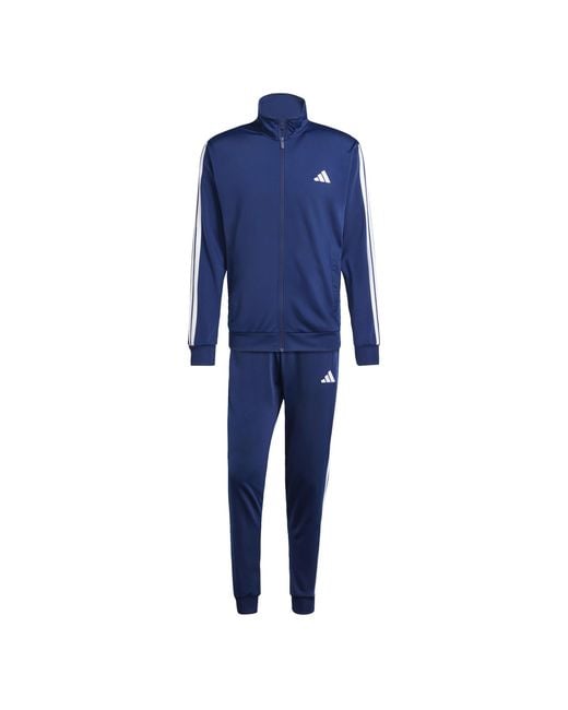 Adidas Blue Full Tracksuit for men