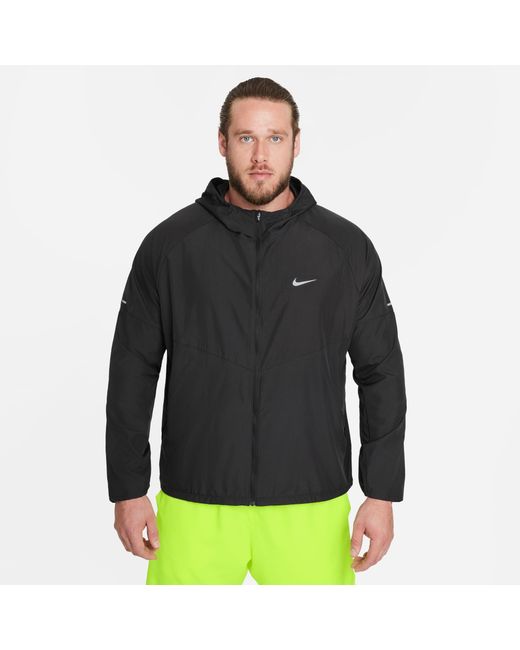 Nike Blue Miler Repel Running Jacket for men