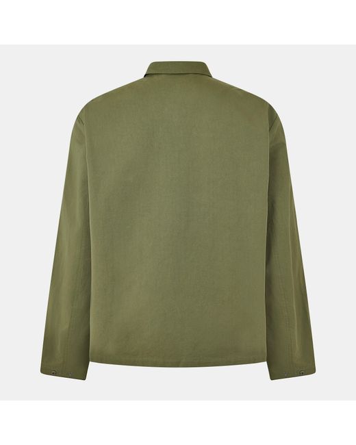 Jack Wills Green Shire Utility Overshirt for men