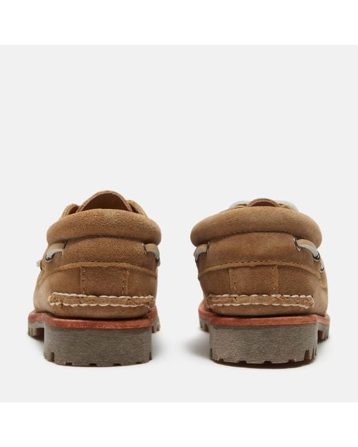 Timberland Brown Authentic Boat Shoe For