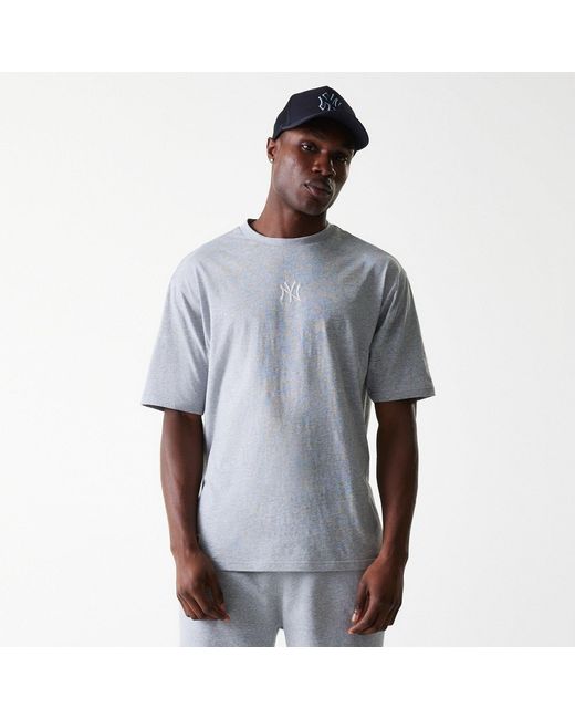 KTZ Blue Mlb Essential Oversized T-Shirt for men