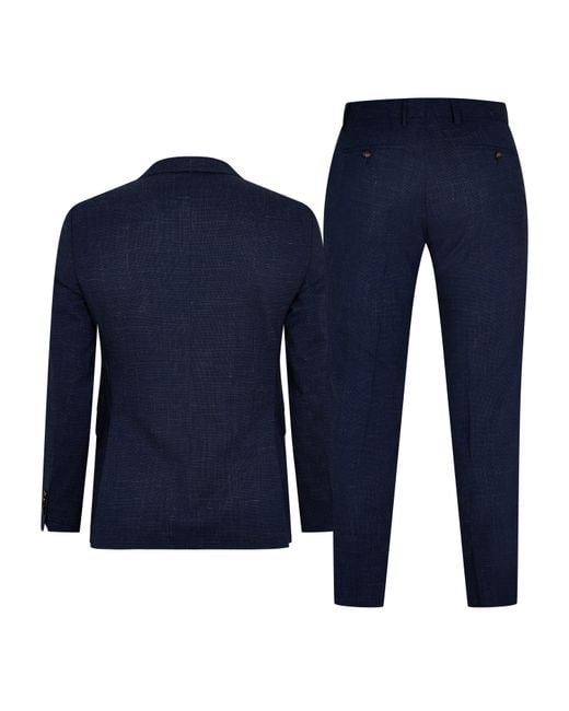 Boss Blue H-Reymond-2Pcs-224 Suit for men