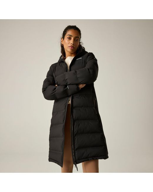 Regatta Black Altoro Thermal Longline Jacket