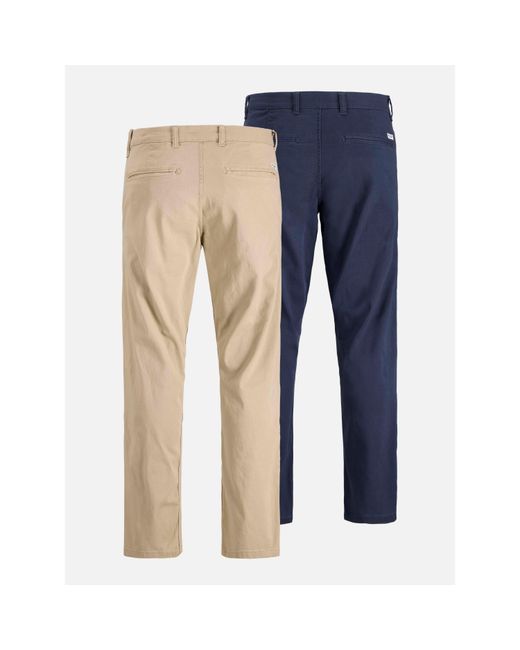 Jack & Jones Blue Jack Kane Dave Chino Sn63 for men