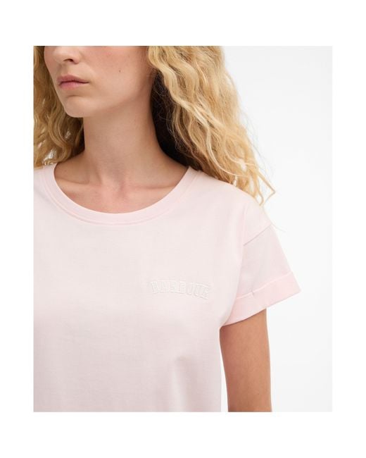 Barbour Pink Bede T-Shirt