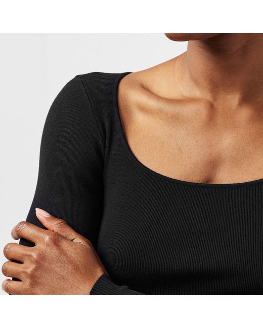 Balenciaga Black Long Sleeve T-Shirt