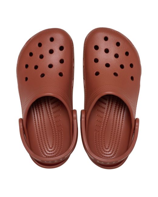 CROCSTM Brown Classic Cloggs for men