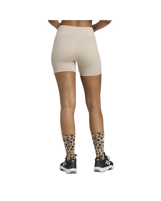Adidas Natural Knitted Gym Shorts