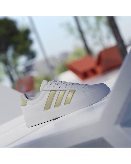 Adidas White Low-Top Trainers