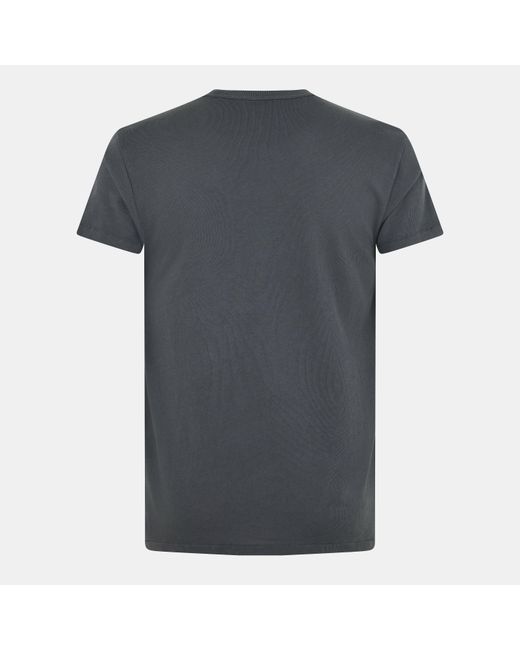 Tom Ford Gray Cotton Classic Fit Short Sleeve Polo Shirt for men
