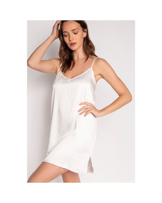 Pj Salvage White Luxe Aloe Bridal Dress
