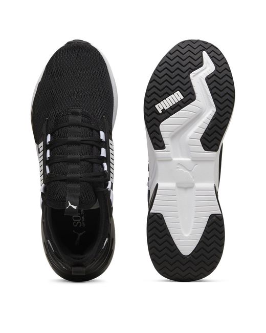 PUMA Black Retaliate 3 Runners for men