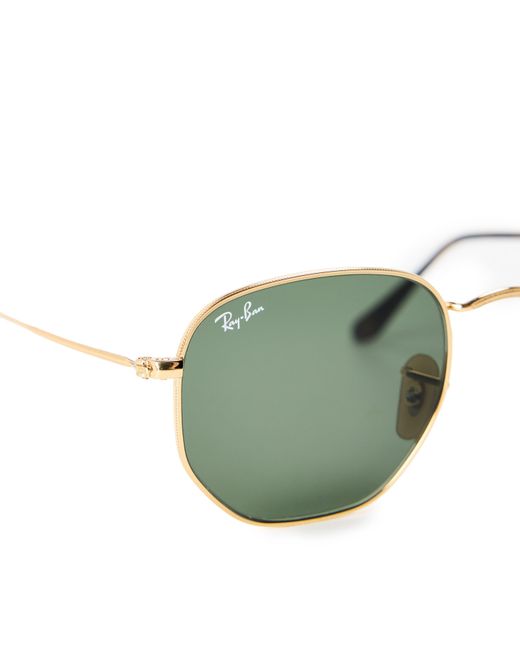 Ray-Ban Green 0Rb3548N Octagonal Sunglasses