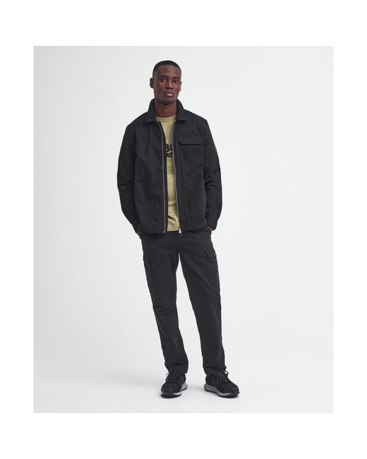Barbour Blue B.Intl Maze Peached Overshirt for men