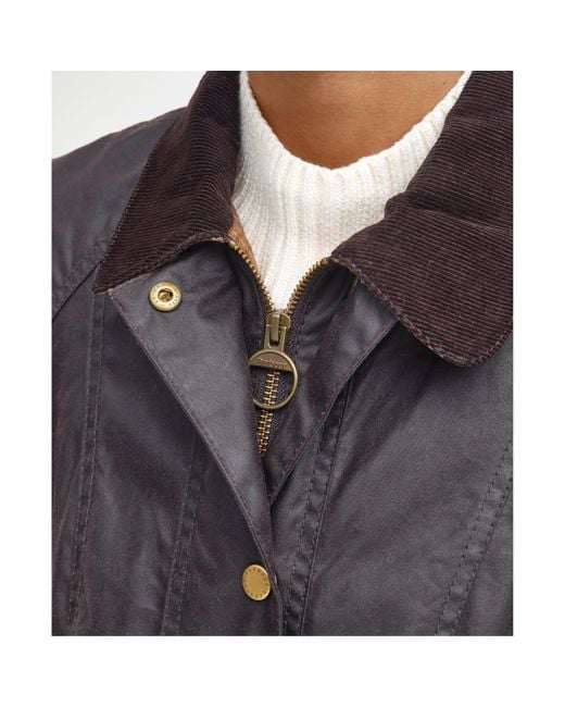 Barbour Black Beadnell Wax Jacket
