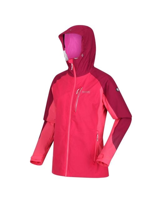 Regatta Pink Highton Pro Waterproof Jacket