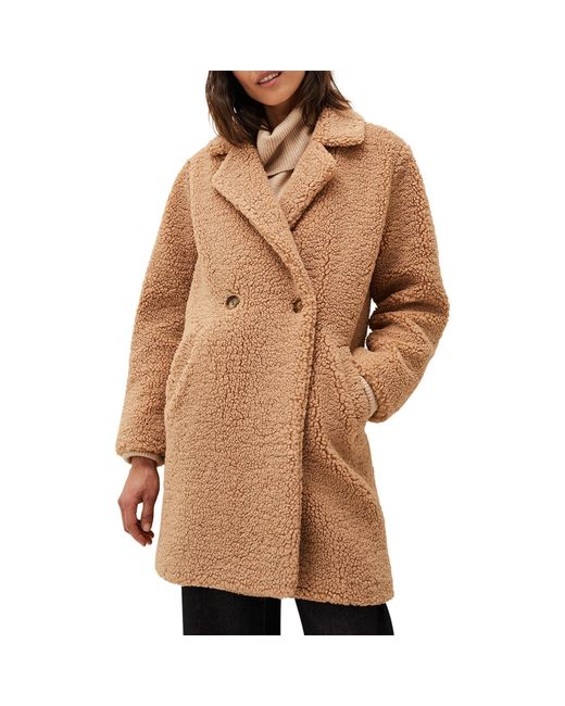 Phase Eight Brown Katherine Teddy Coat