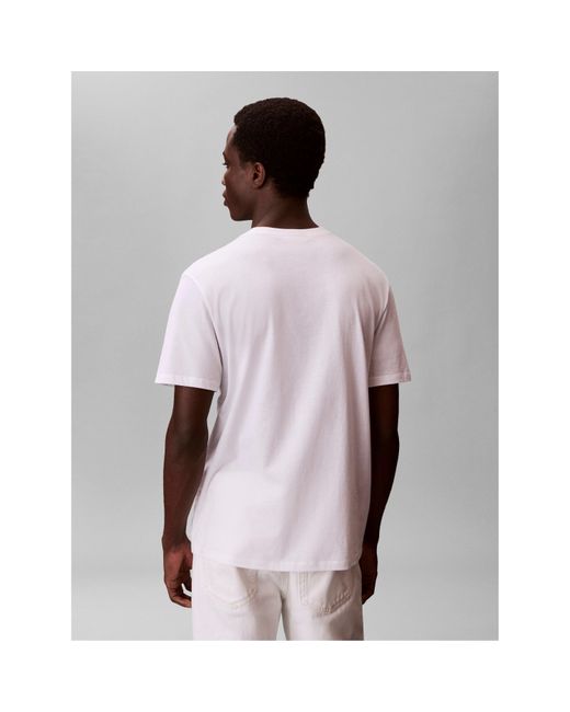 Calvin Klein White T-Shirt for men