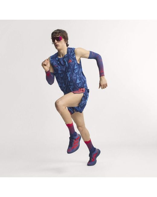 Adidas Blue X Labrum Adizero Evo Sl for men