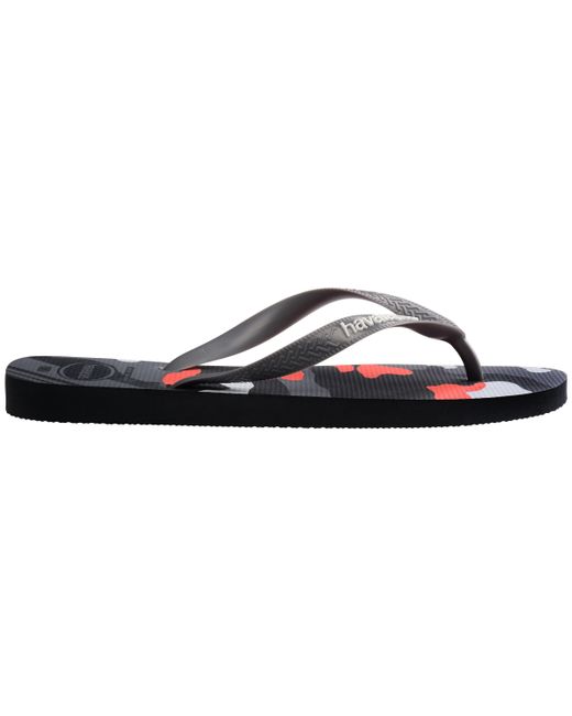 Havaianas Blue Top Camo Flip Flops for men
