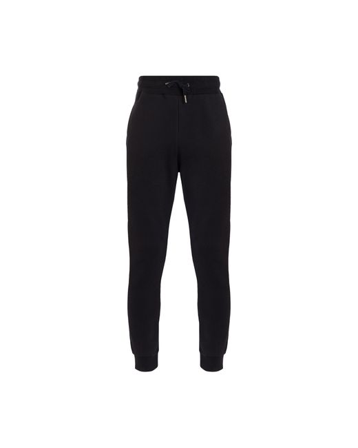 Eden Park Black Plain Jogging Bottoms for men