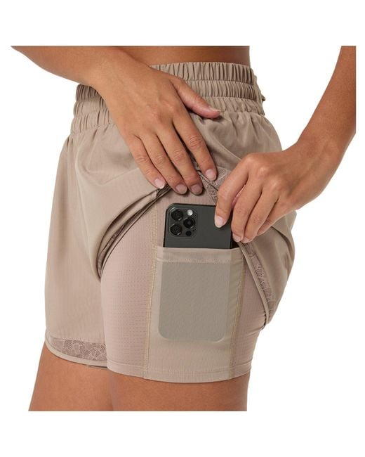 Asics Natural Nagino Running Shorts