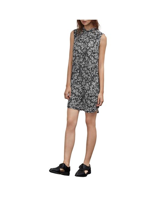 Great Plains Gray Helsinki Sleeveless Tunic Dress