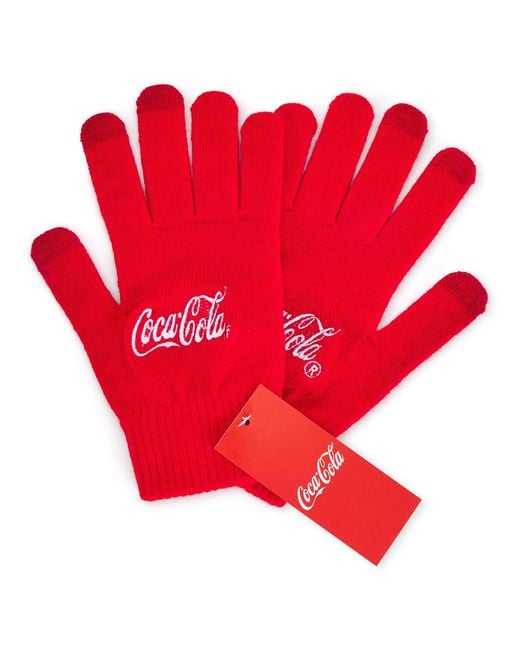 Coca Cola Red Coca-Cola Officially Licensed Gloves