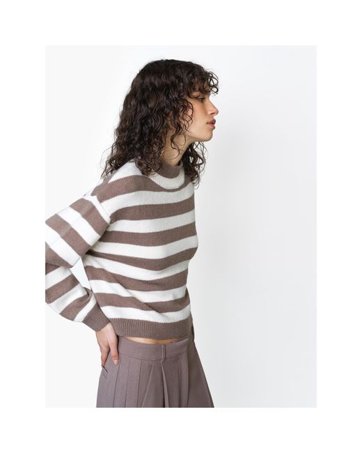 French Connection White Crew Neck Jumper