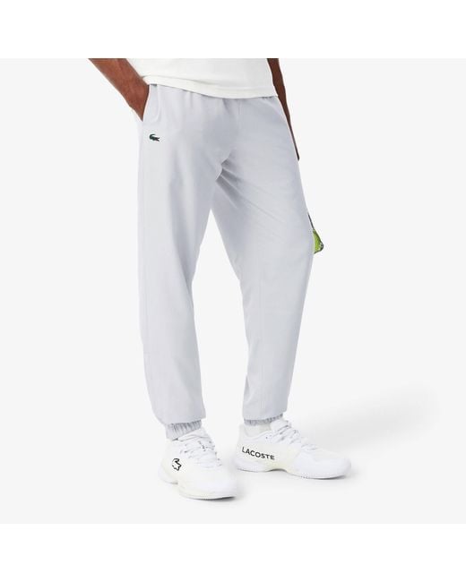 Lacoste Gray Taff Trs for men