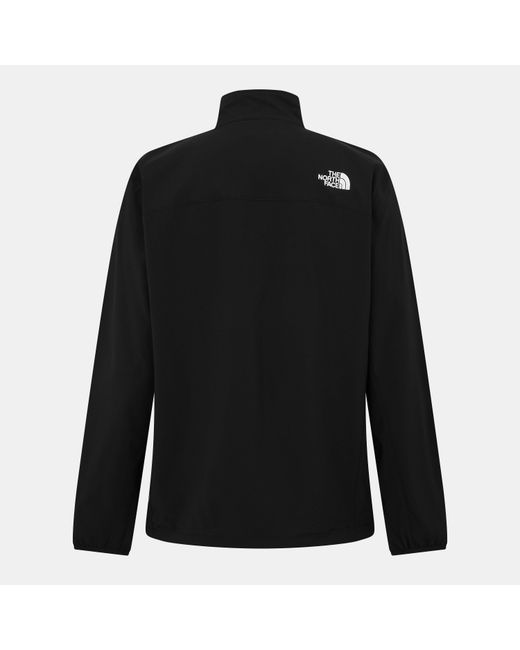 The North Face Black Nimble Wind-Resistant Water-Repellent Softshell Jacket for men