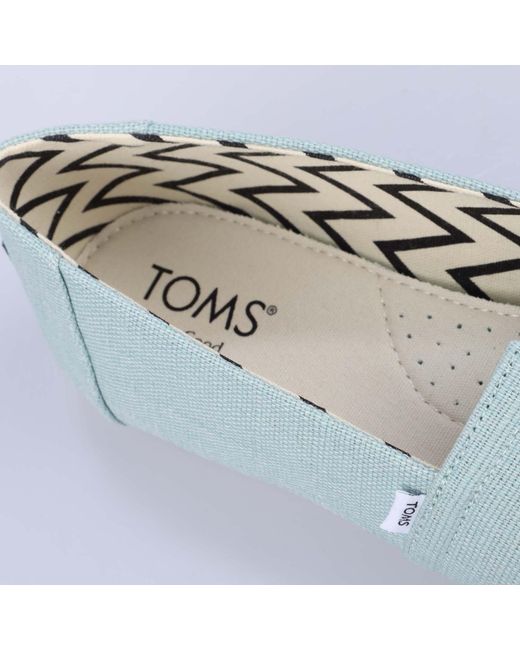 TOMS Blue Alpargata Classic Espadrilles for men
