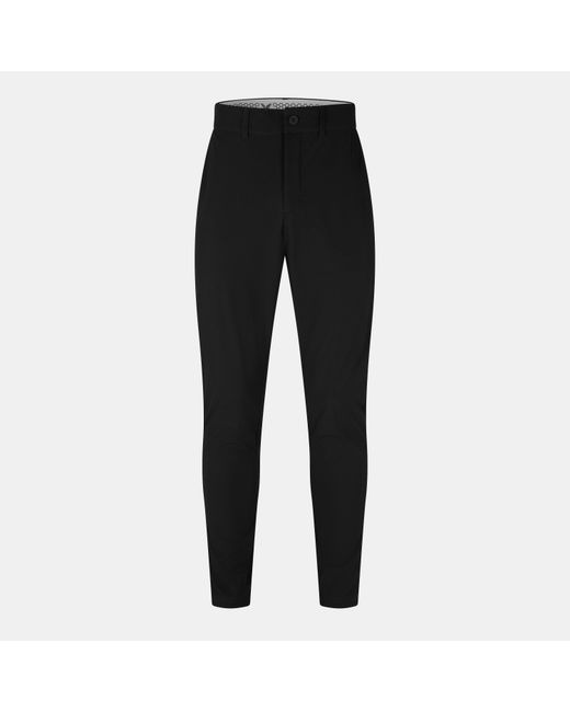 Lyle & Scott Black Slim Trousers for men
