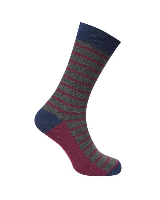 Firetrap Blue 3 Pack Formal Socks for men