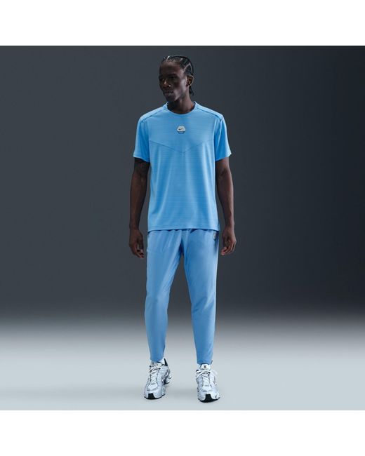 Nike Blue City Run Tee Sn61 for men