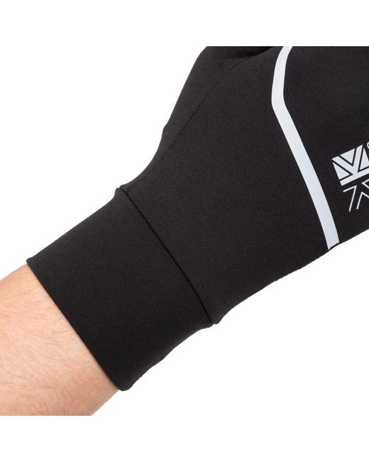 Karrimor Black Running Gloves Ladies