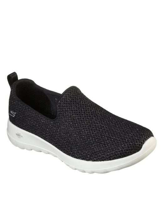 Skechers Blue Gowalkjoy Slip On Trainers